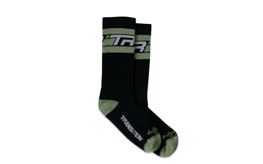 Calcetín Transition Drift Wool Sock (Sage Green)