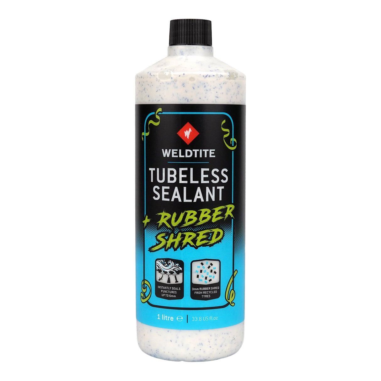 Sellante Tubeless Weldtite 1 Litro con Rubber Shred