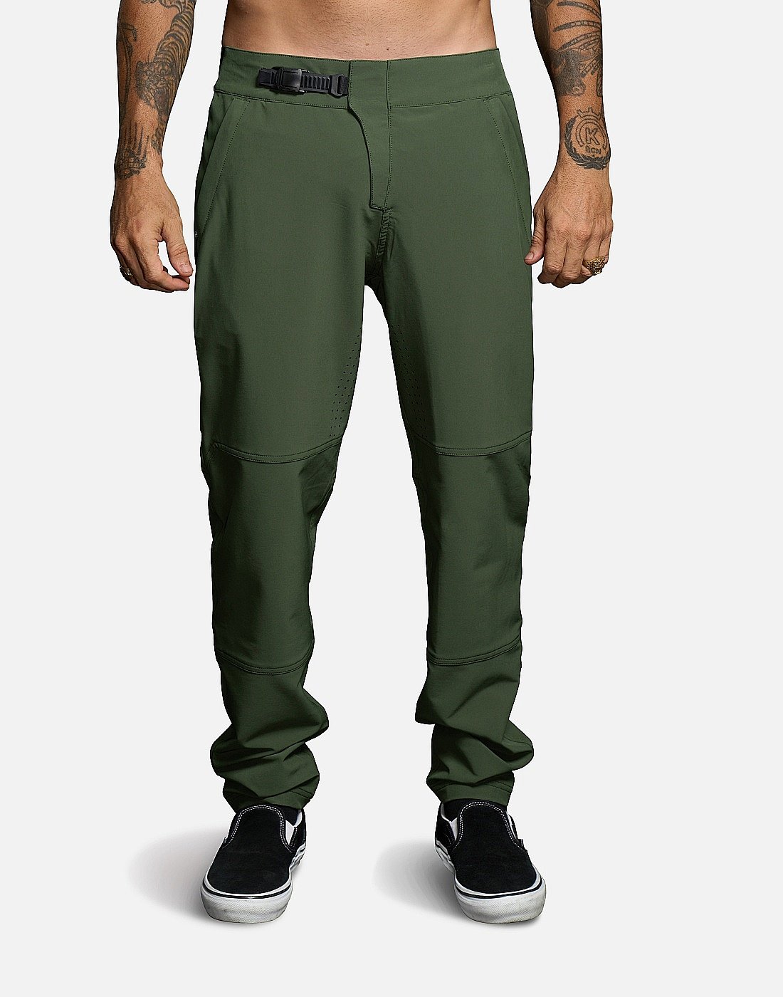 Pantalón C/S Casual Olive Loose Riders