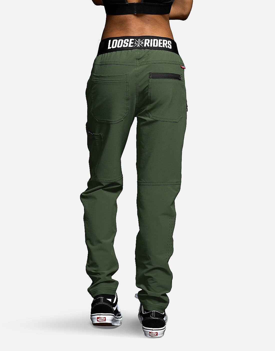 Pantalón C/S Casual Olive Loose Riders
