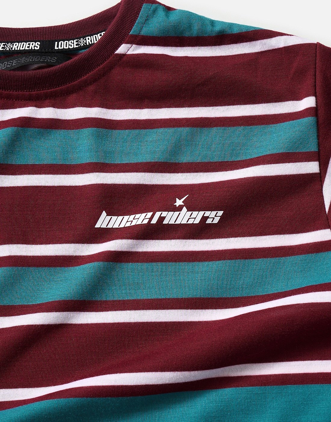 Polera Austin burgundy Loose Riders