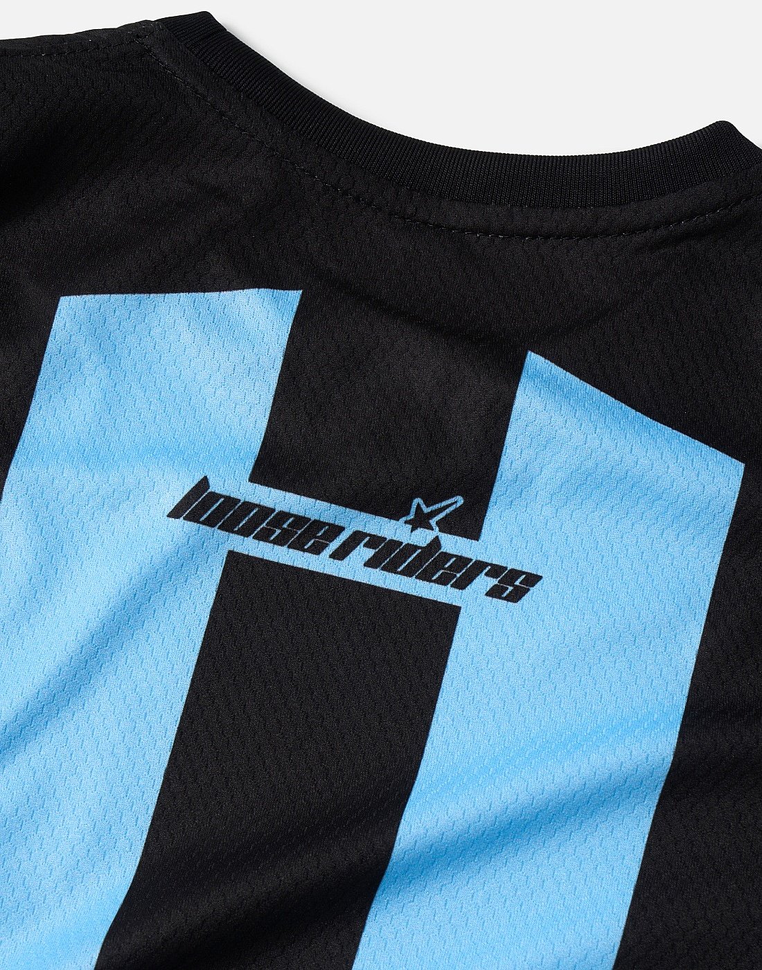 Polera Derby Blue Loose Riders