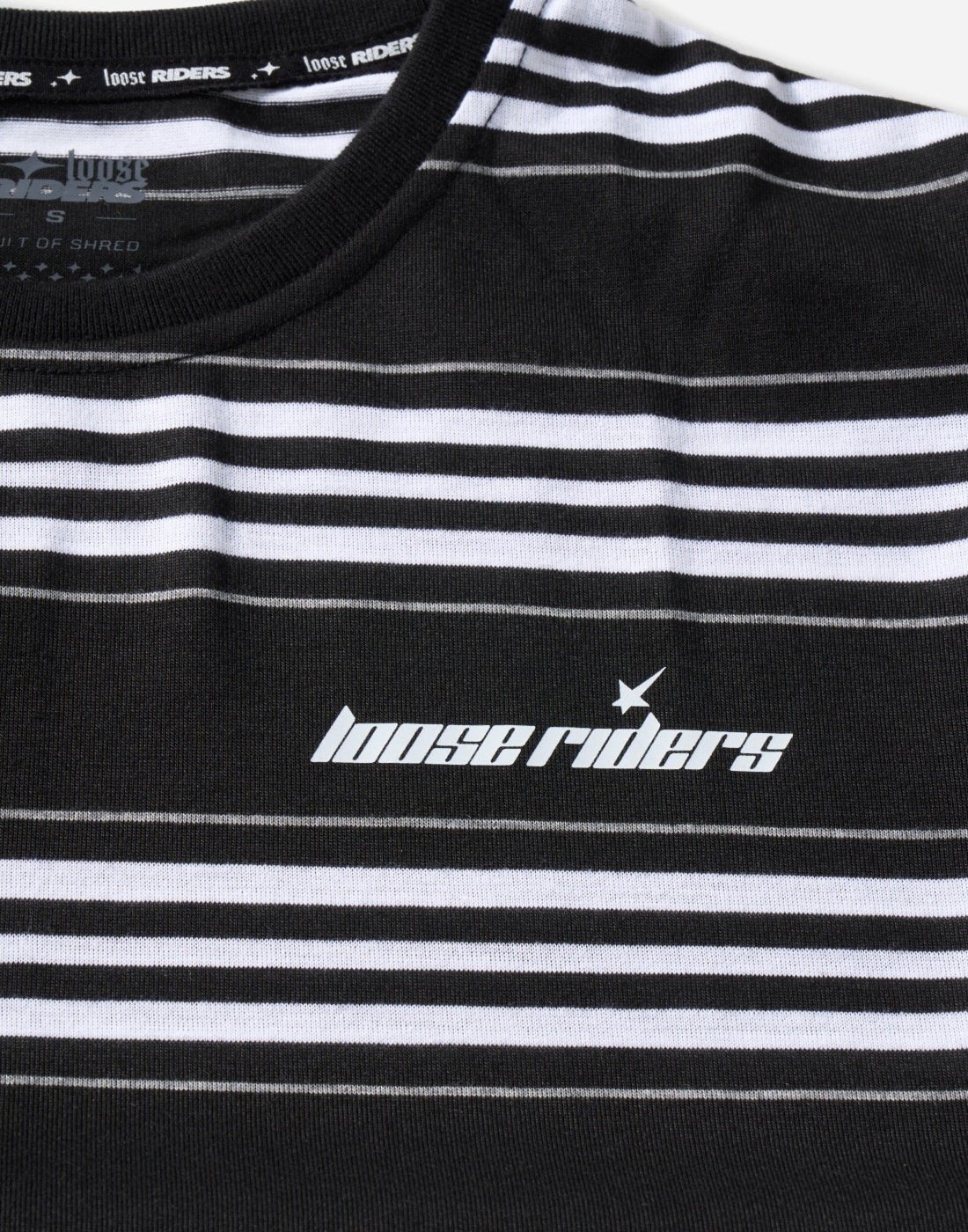 Polera Austin Black Loose Riders