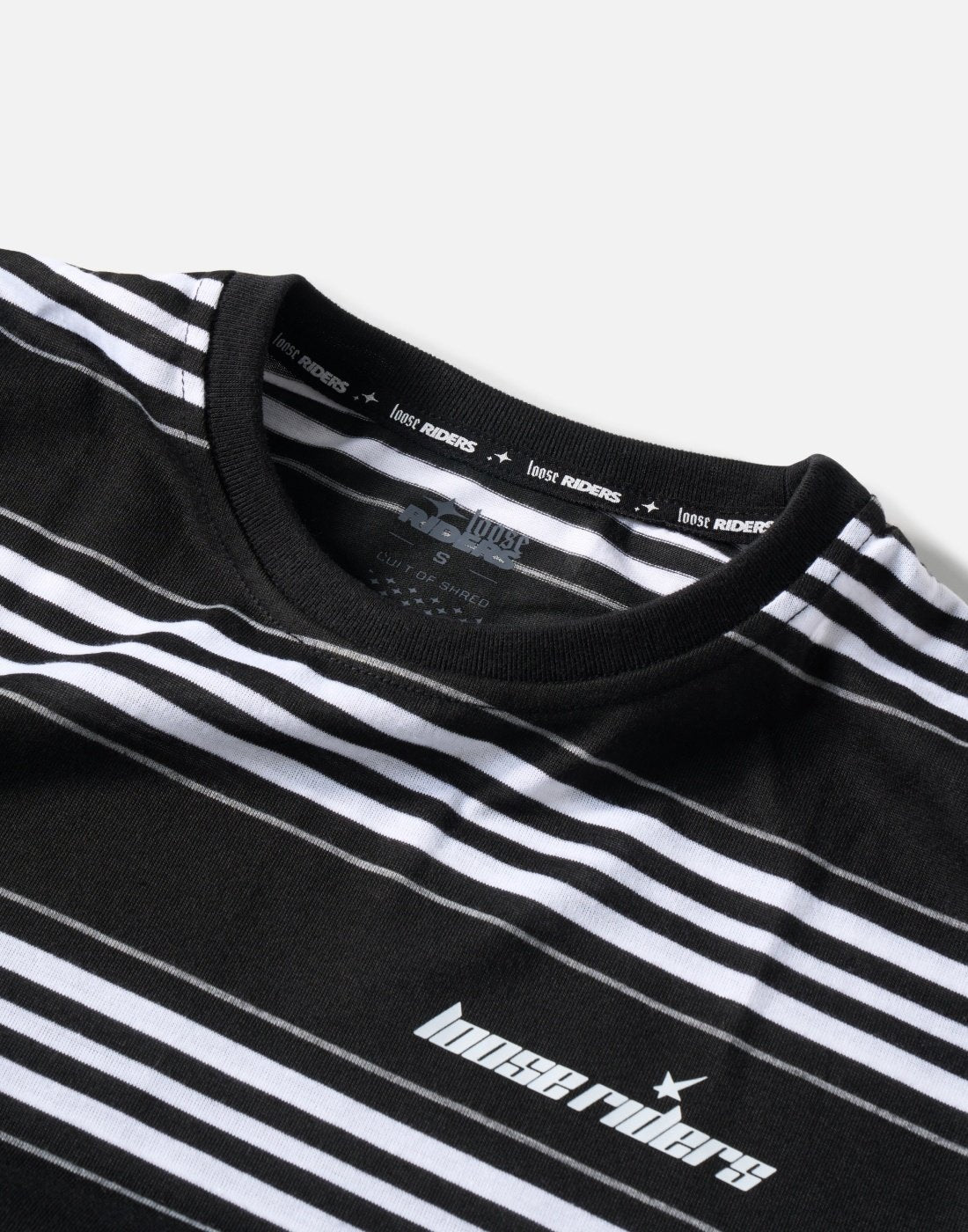 Polera Austin Black Loose Riders