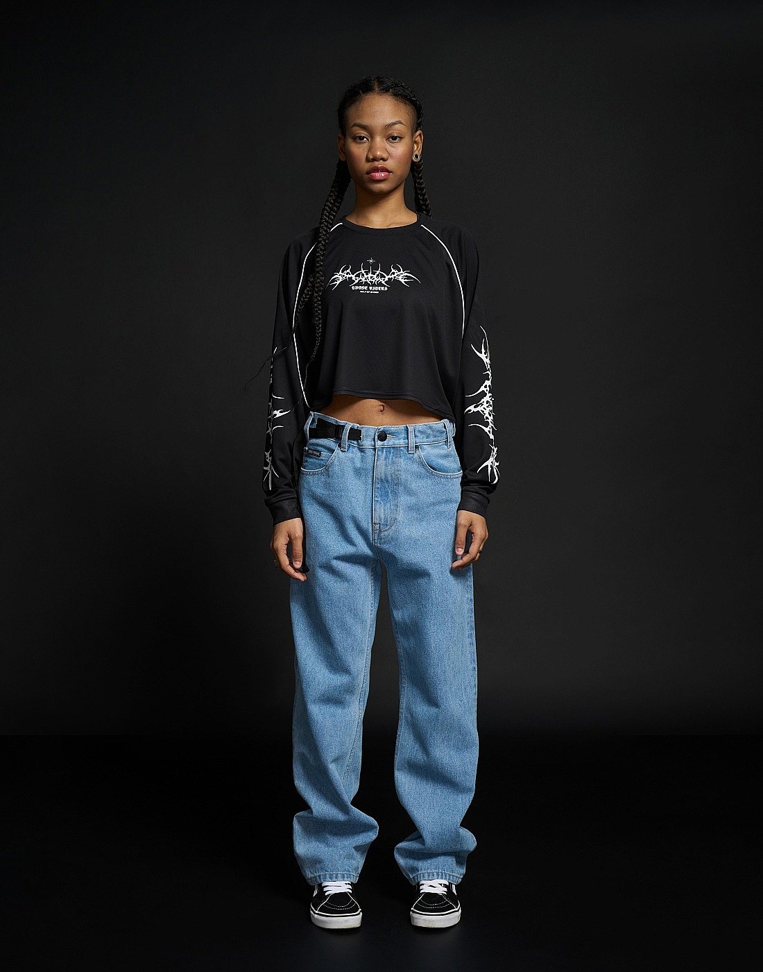 Pantalón District Jeans Loose Riders