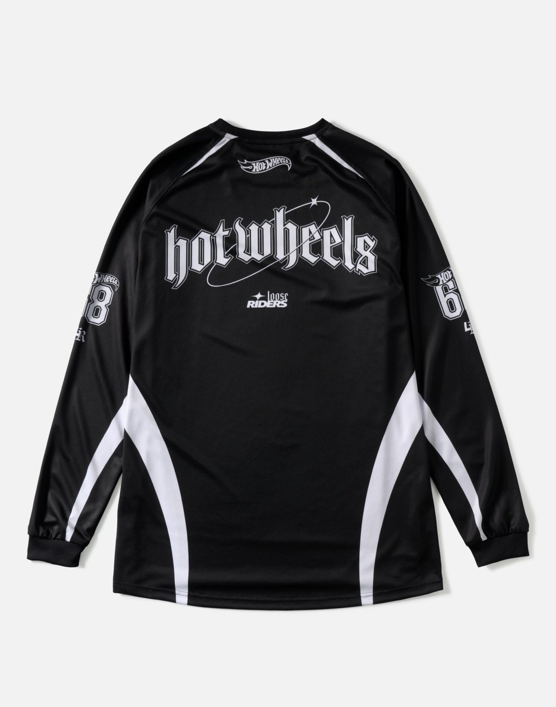 Polera Hot Wheels Jersey LS - Turbo 68 Black Loose Riders