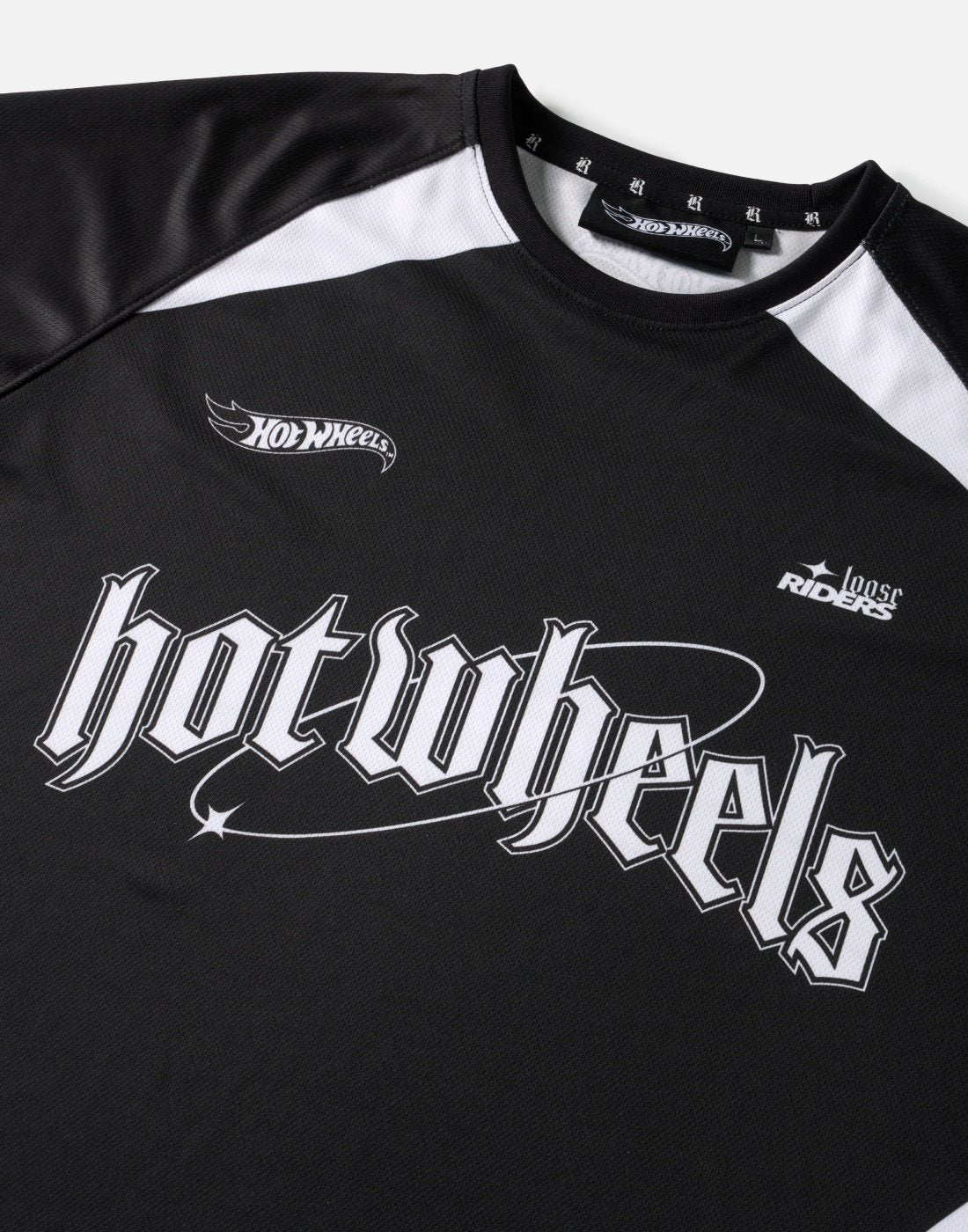 Polera Hot Wheels Jersey LS - Turbo 68 Black Loose Riders