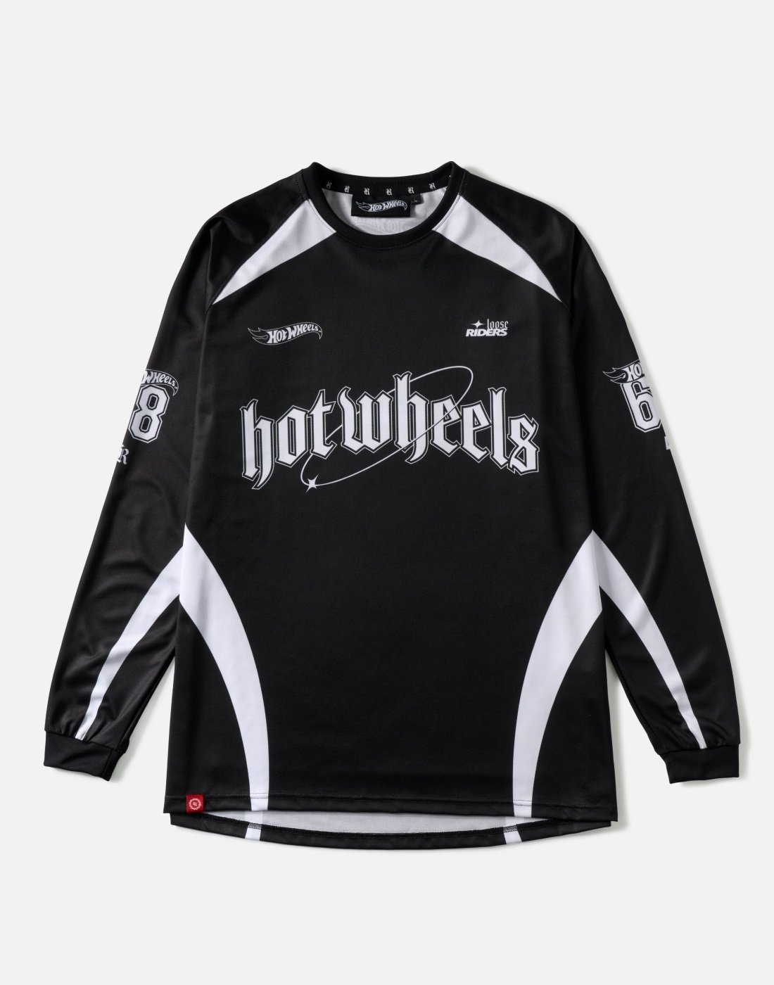 Polera Hot Wheels Jersey LS - Turbo 68 Black Loose Riders