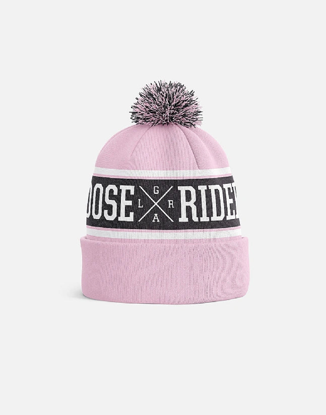 Gorro Pom Beanie pink Loose Riders