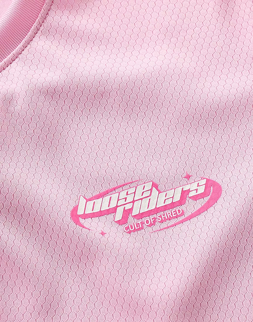 Polera Y2K CT Pink Loose Riders