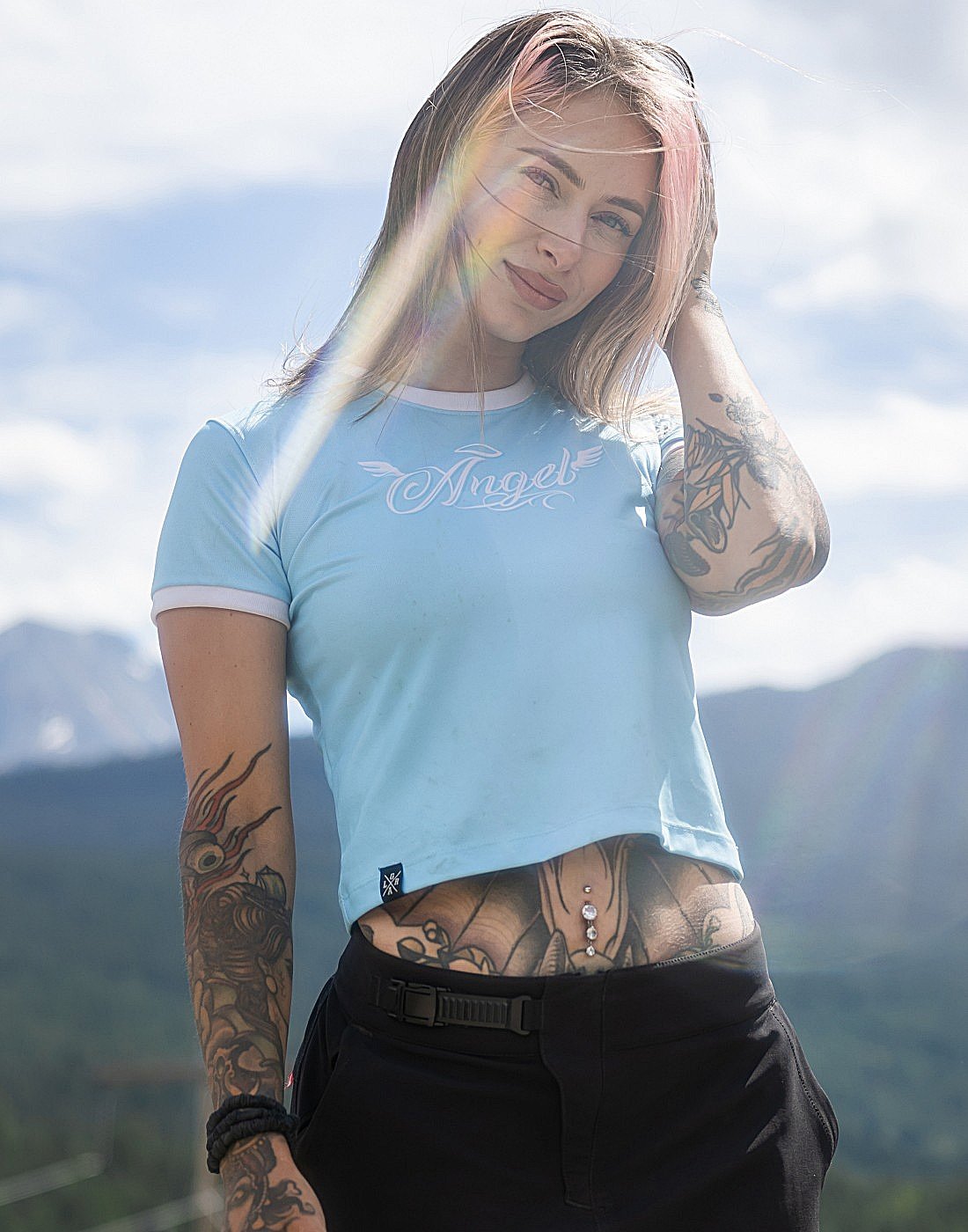 Polera Angel Loose Riders