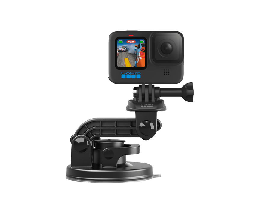 Soporte de cámara con ventosa