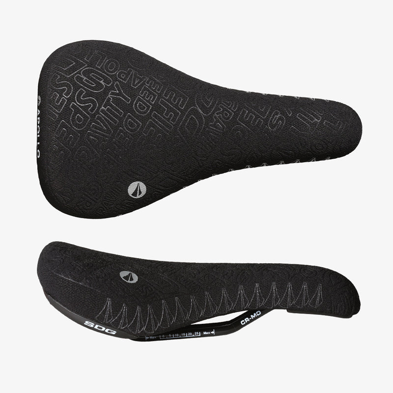 ASIENTO SDG APOLLO RL CR-MO KEVLAR BLACK/GREY