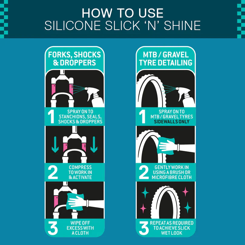 Silicona Slick 'N' Shine Weldtited 400ml Dispensador