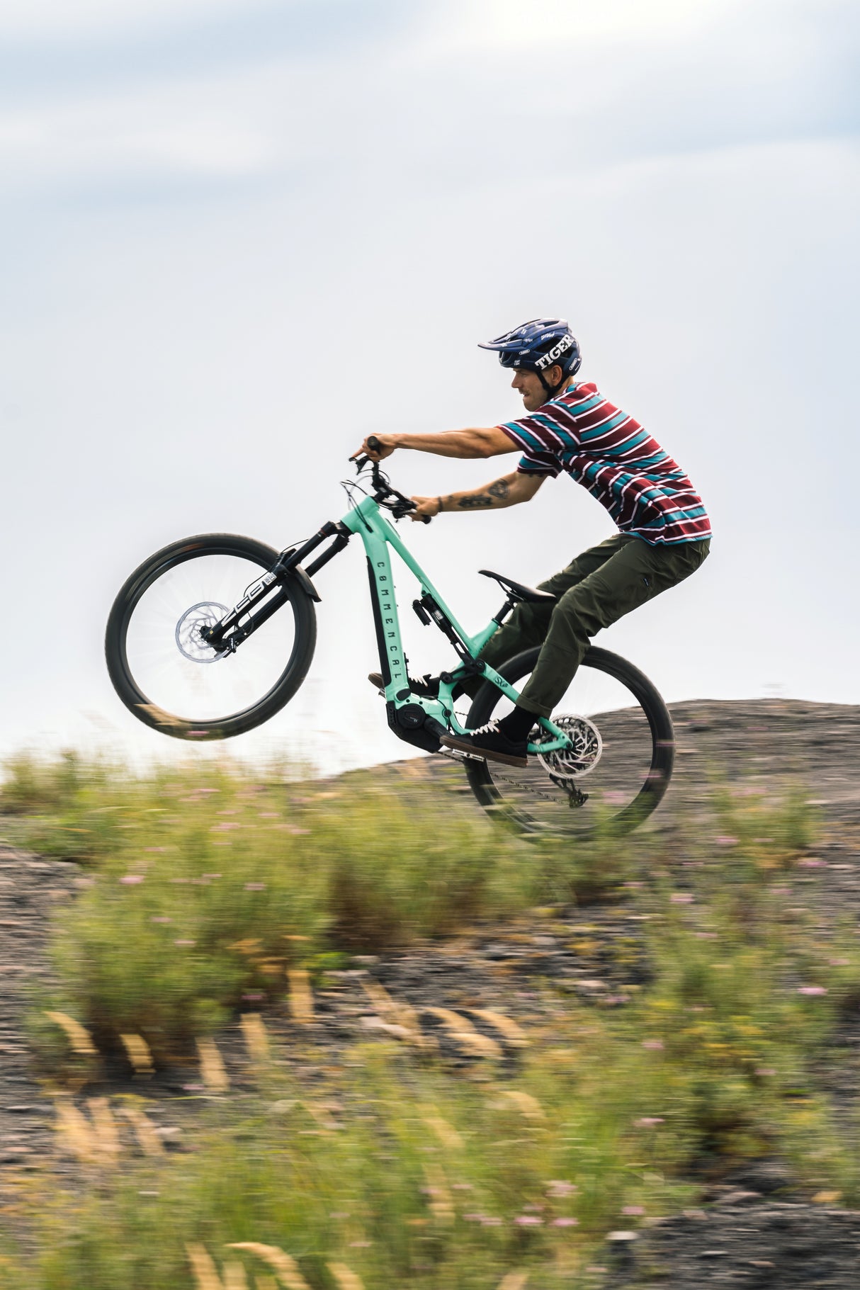 Pantalon Loose Riders Casual Olive