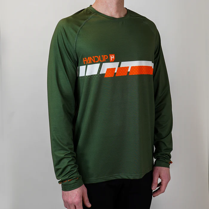 Tricota Long Sleeve PRO RACE OLIVE/ORANGE