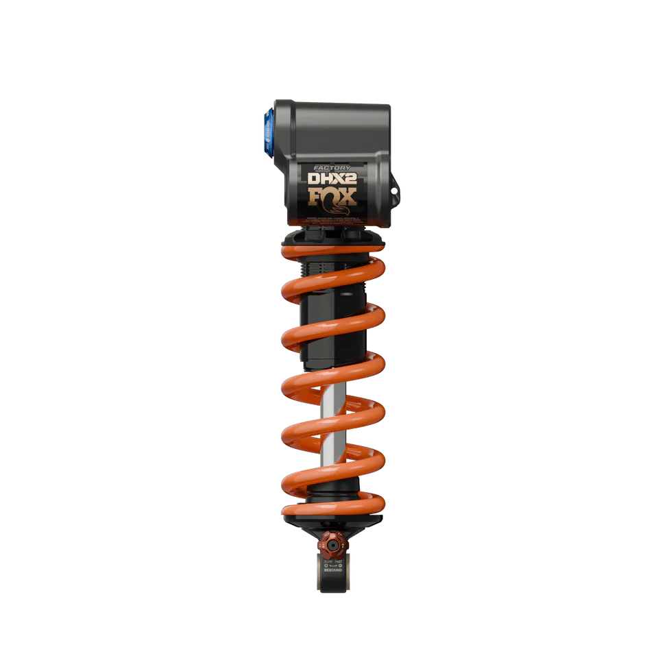 Shock Fox DHX2 2026 Factory Series Neutral Logo Trunnion 225x75 (HSC, LSC, HSR, LSR,)