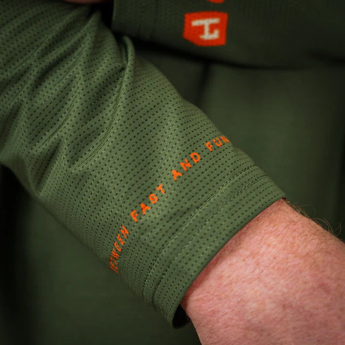 Tricota Long Sleeve PRO RACE OLIVE/ORANGE