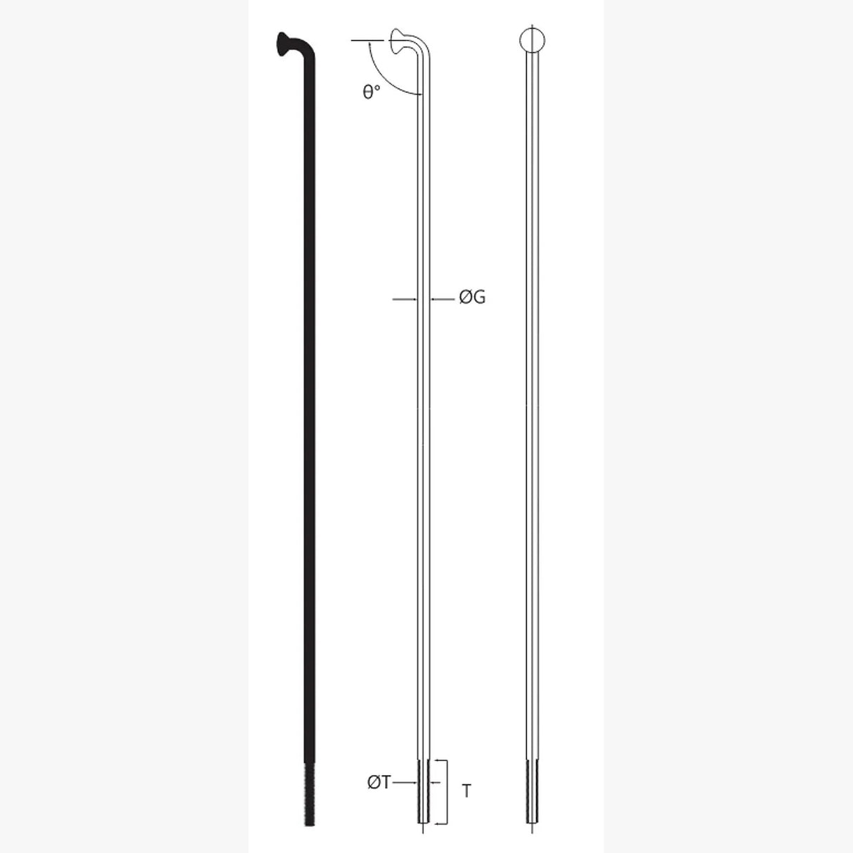 RAYO CNSPOKE STD14 J-BEND