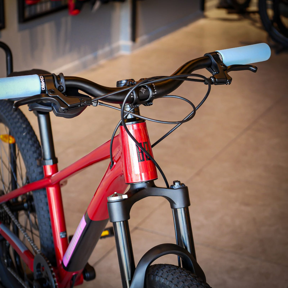 Bicicleta MTB Dominate Kids Aro 24" Red