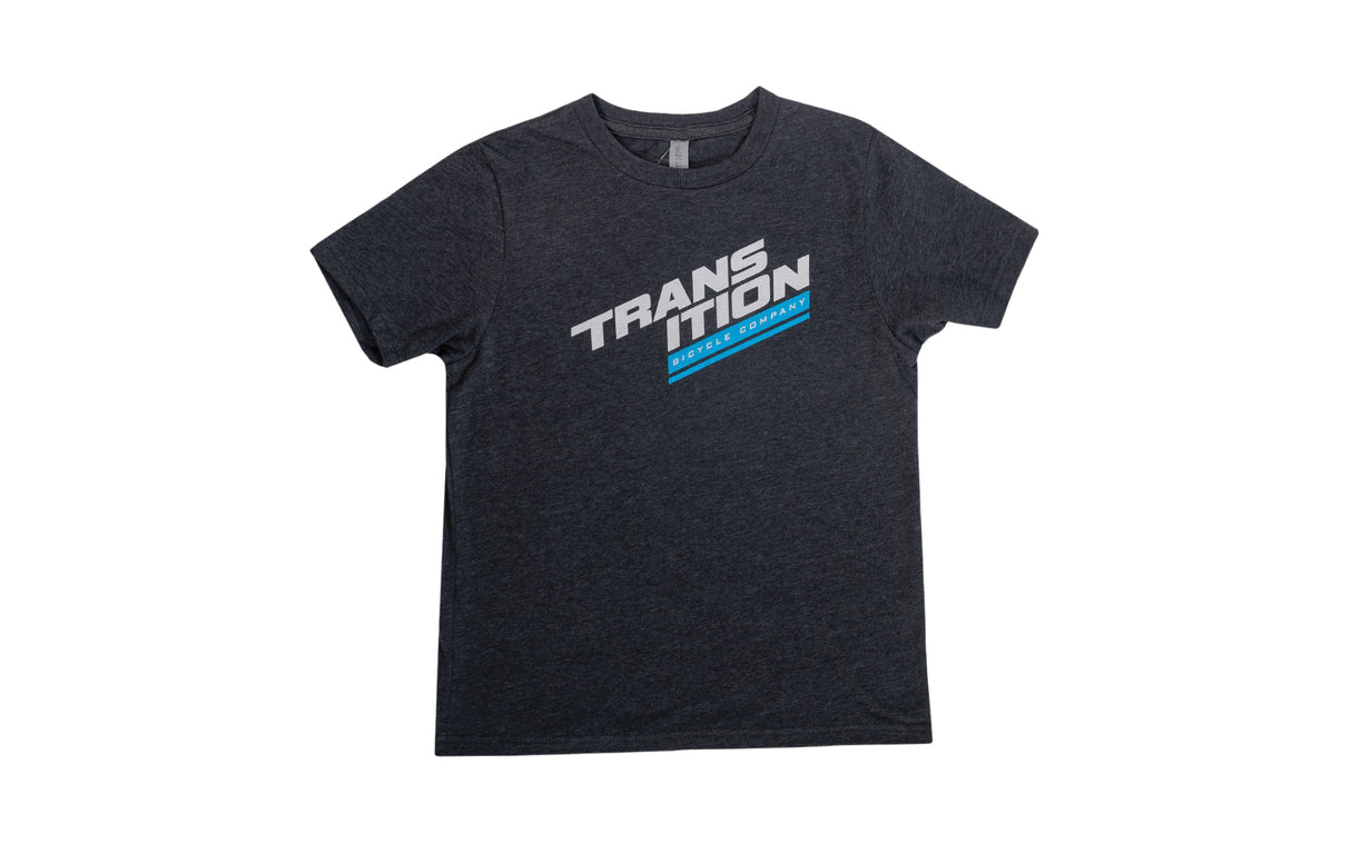 Polera Transition Youth Stack Logo