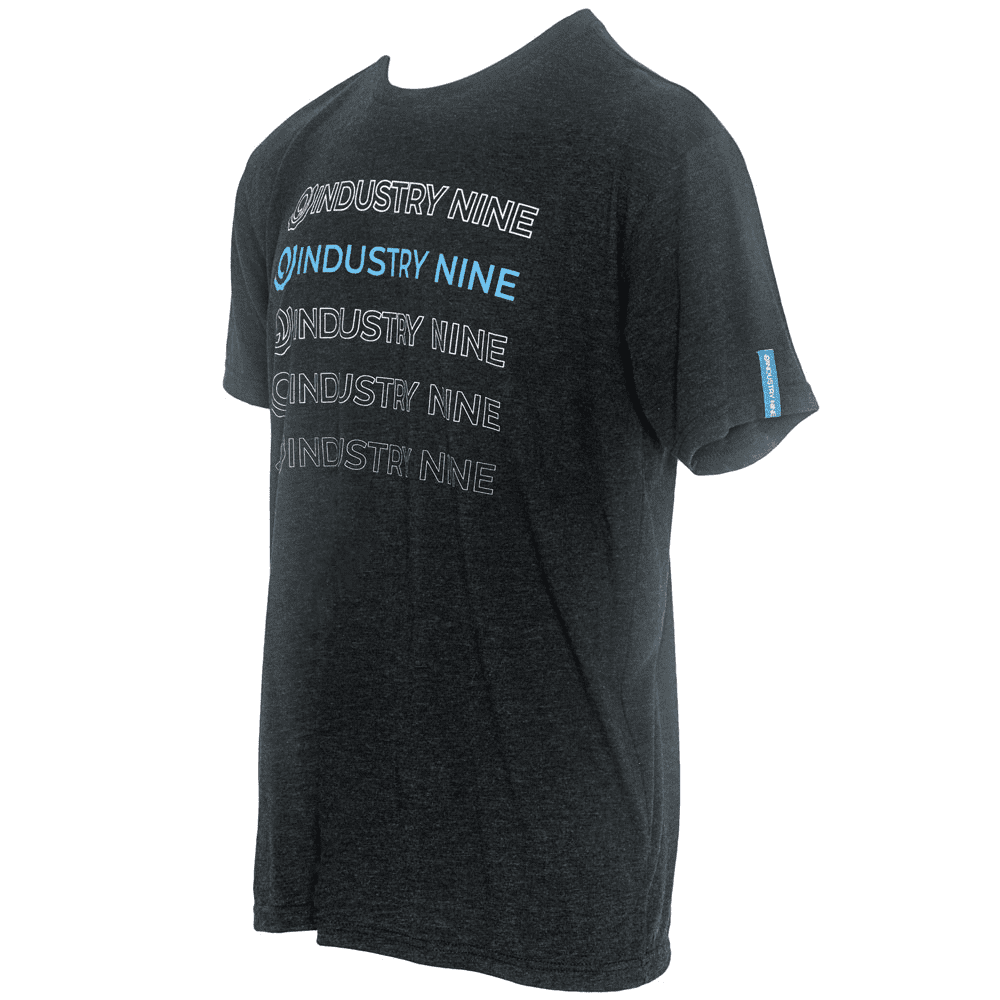 Industry Nine Men Logo Shirt Black