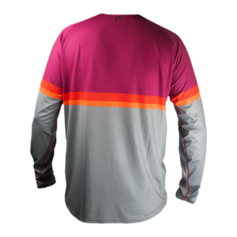 Tricota Long Sleeve Retro Maroon Stripers