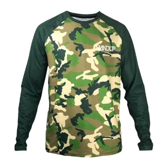 Tricota Handup Long Sleeve Retro Woodland Camo