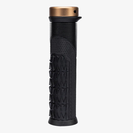 Puño Sdg Thrice OC Lock-On Black w/ Kashima Gold Alloy Lock Ring