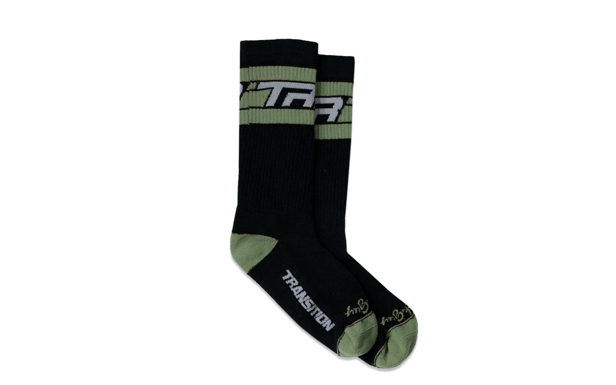 Calcetín Transition Drift Wool Sock (Sage Green)