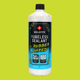 Sellante Tubeless Weldtite 1L — tecnología Rubber Shred