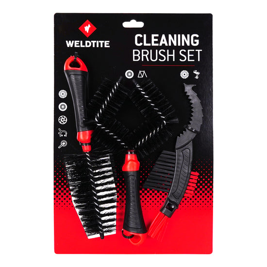 Set cepillos Weldtite limpieza