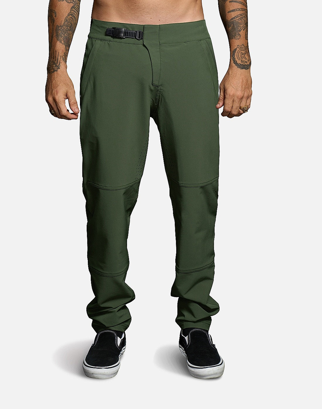 Pantalon Loose Riders Casual Olive