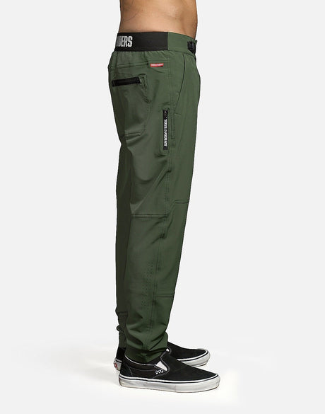 Pantalón C/S Casual Olive Loose Riders