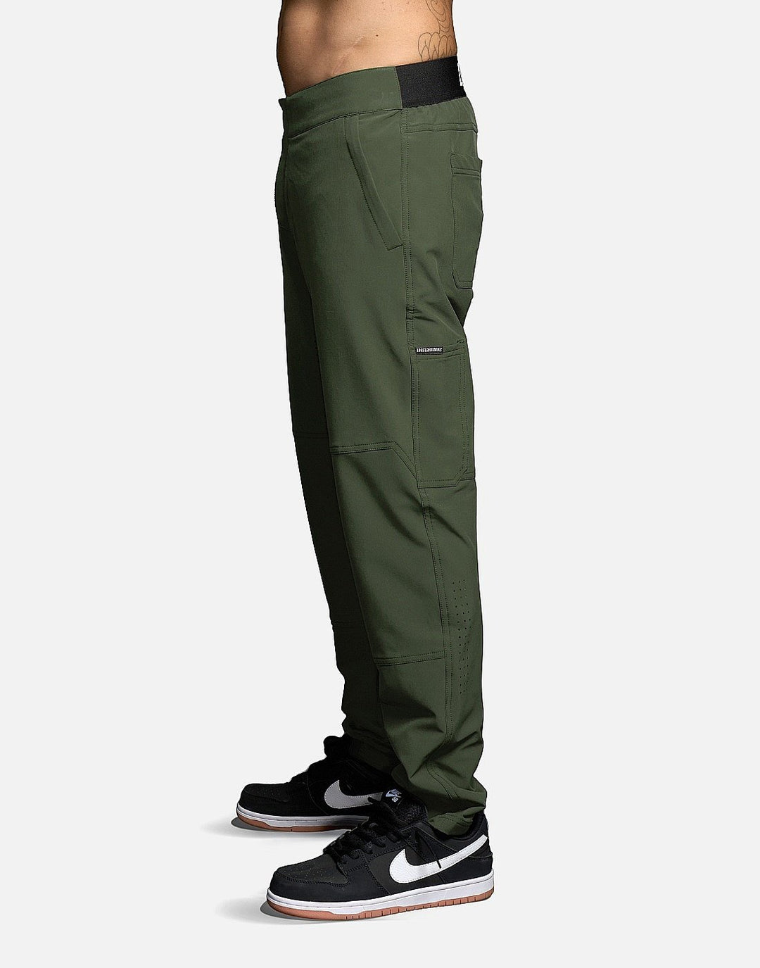 Pantalón C/S Casual Olive Loose Riders