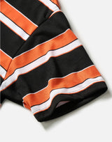 Polera Austin black orange Loose Riders