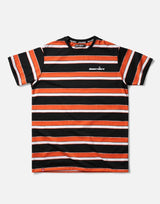 Polera Austin black orange Loose Riders