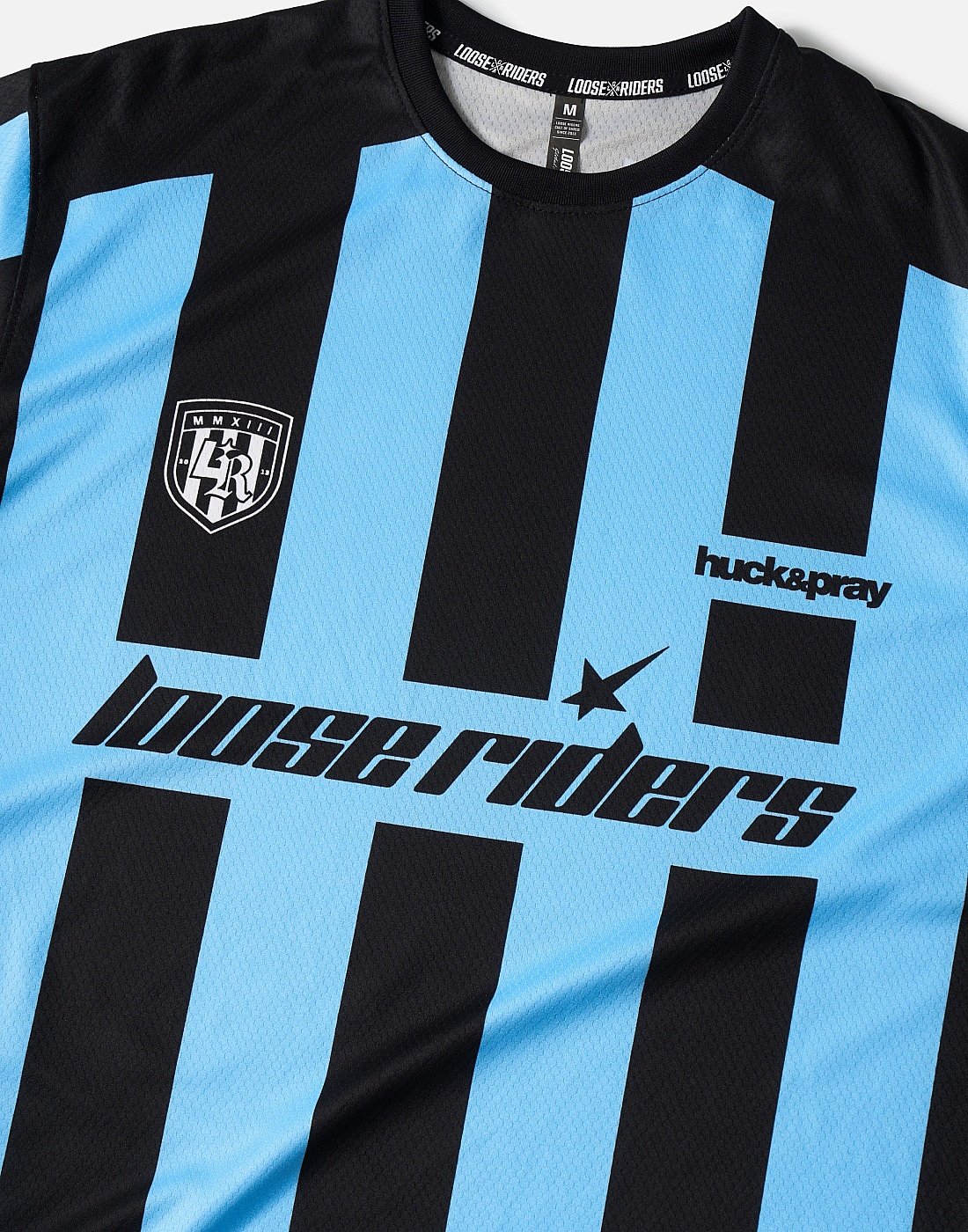 Polera Derby Blue Loose Riders