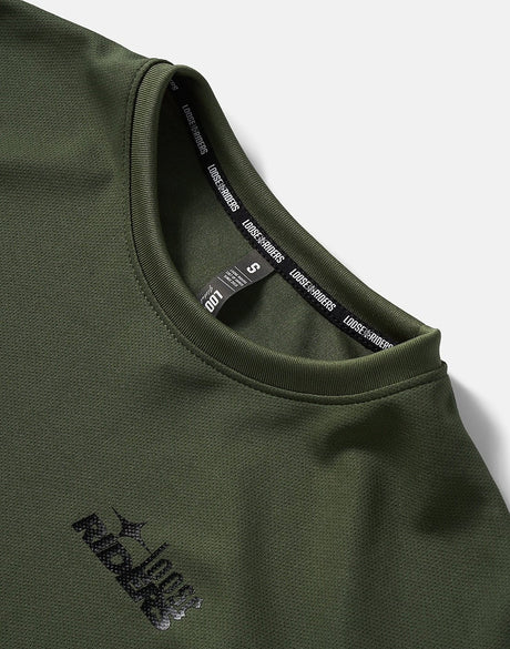 Polera Essential TW Olive Loose Riders