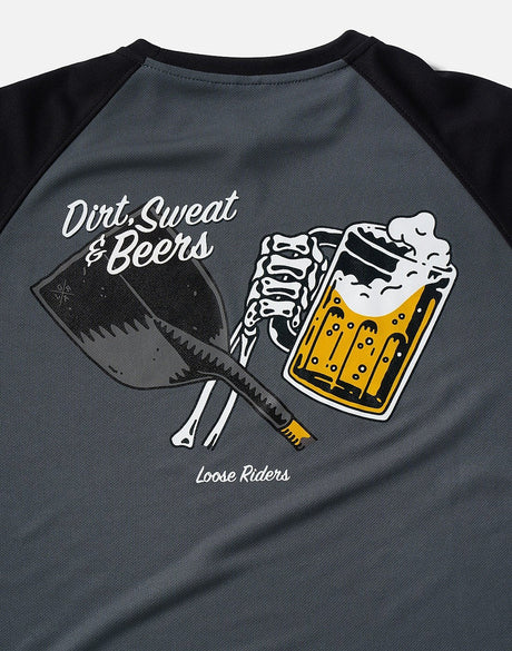Polera Dirt Sweats & Beers Loose Riders
