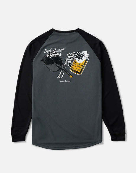 Polera Dirt Sweats & Beers Loose Riders