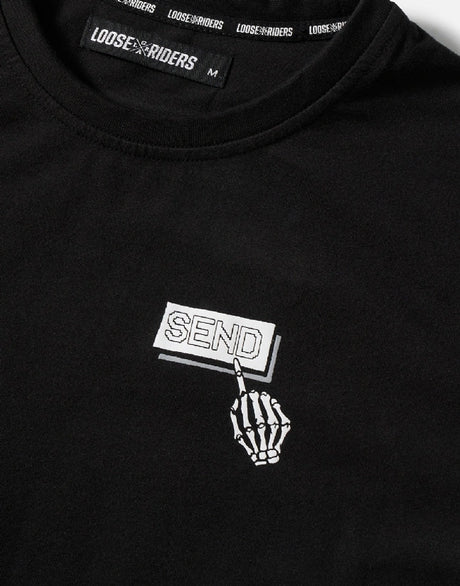 Polera Press Send Loose Riders