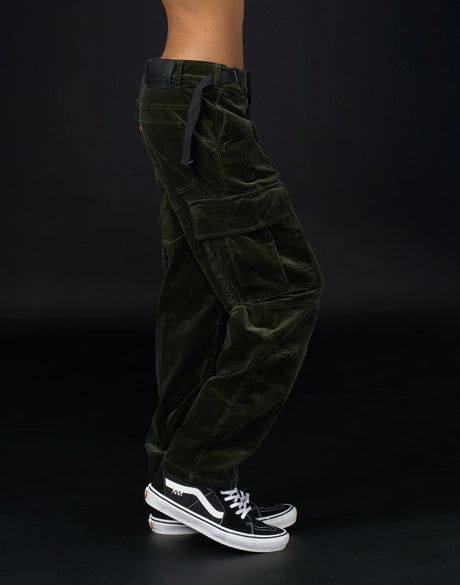 Pantalon Loose Rider District Courdoy Olive