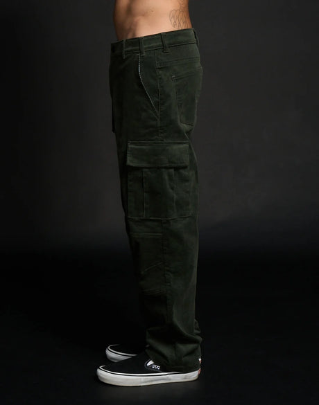 Pantalon Loose Rider District Courdoy Olive