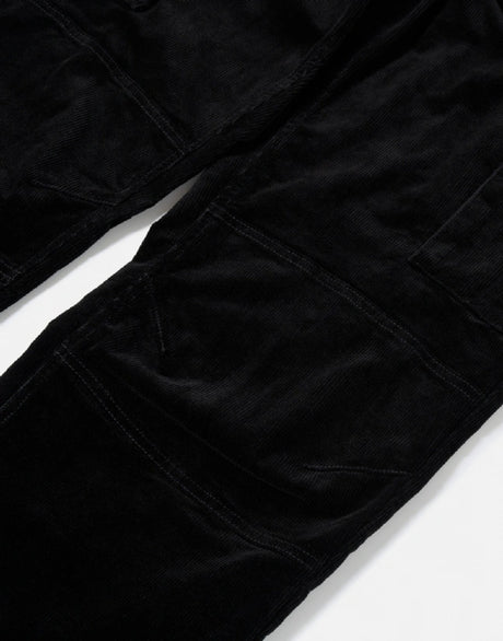 Pantalon District Corduroy Cargo black
