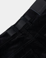 Pantalon District Corduroy Cargo black