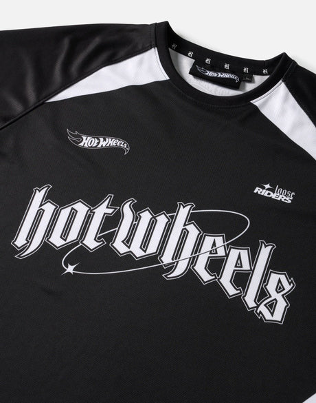 Polera Hot Wheels Jersey LS - Turbo 68 Black Loose Riders