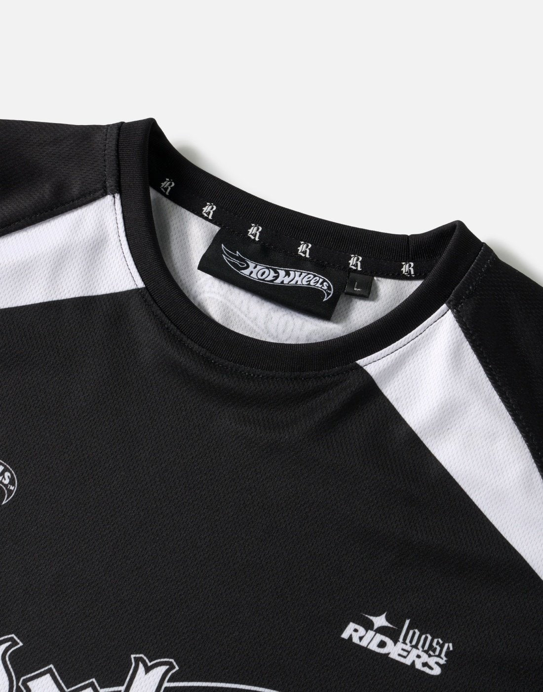 Polera Hot Wheels Jersey LS - Turbo 68 Black Loose Riders