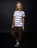 Polera Austin White Loose Riders