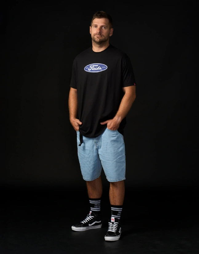 POLERA ZERO FUCKS BLACK